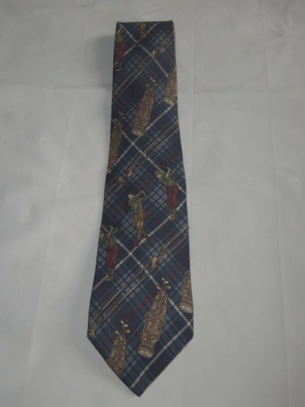 Bert Pulitzer Golfing Silk Tie -0812T20